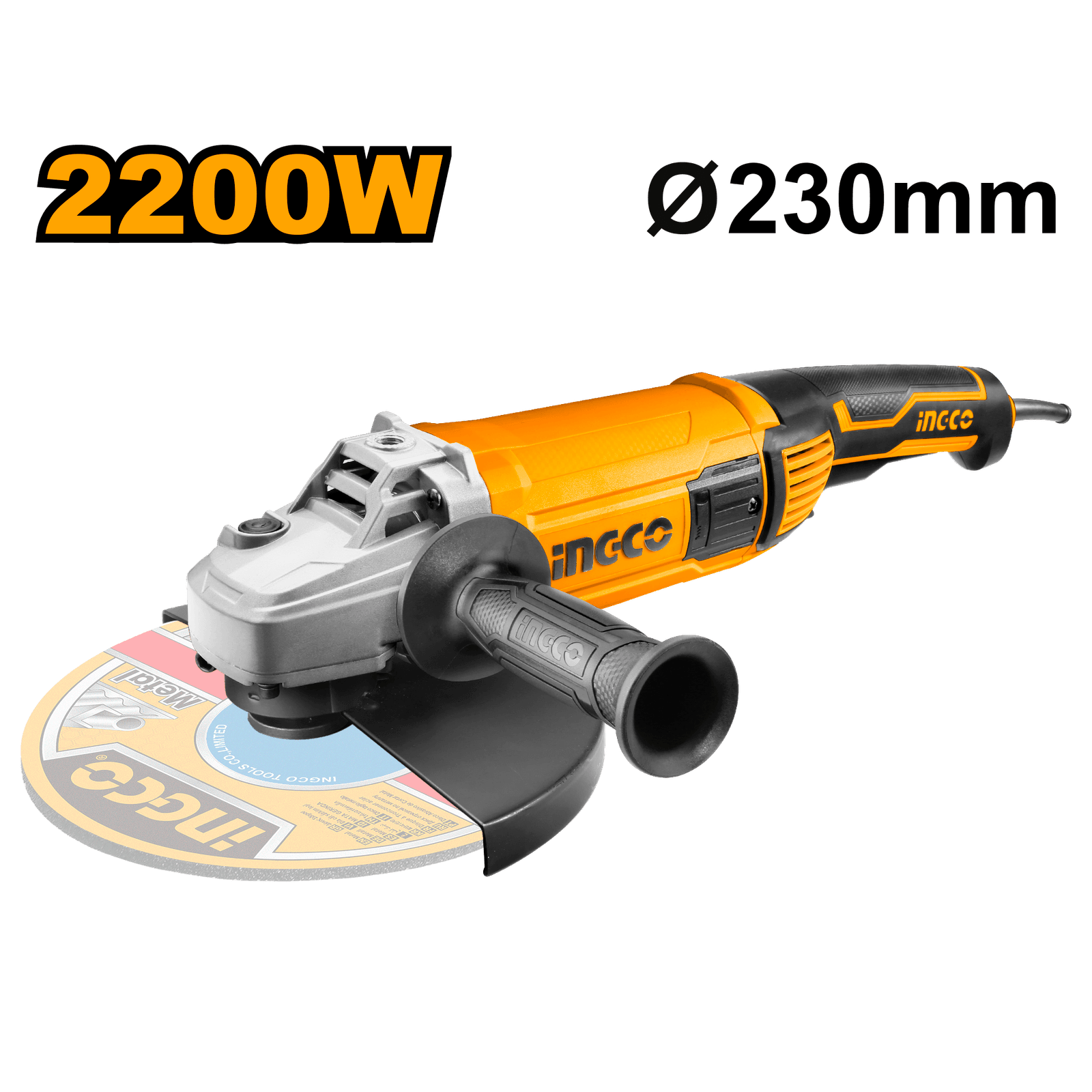 Ingco Angle grinder 2200W AG220018