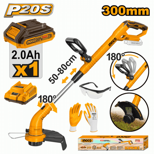 Ingco Lithium-ion grass trimmer CGTLI20301