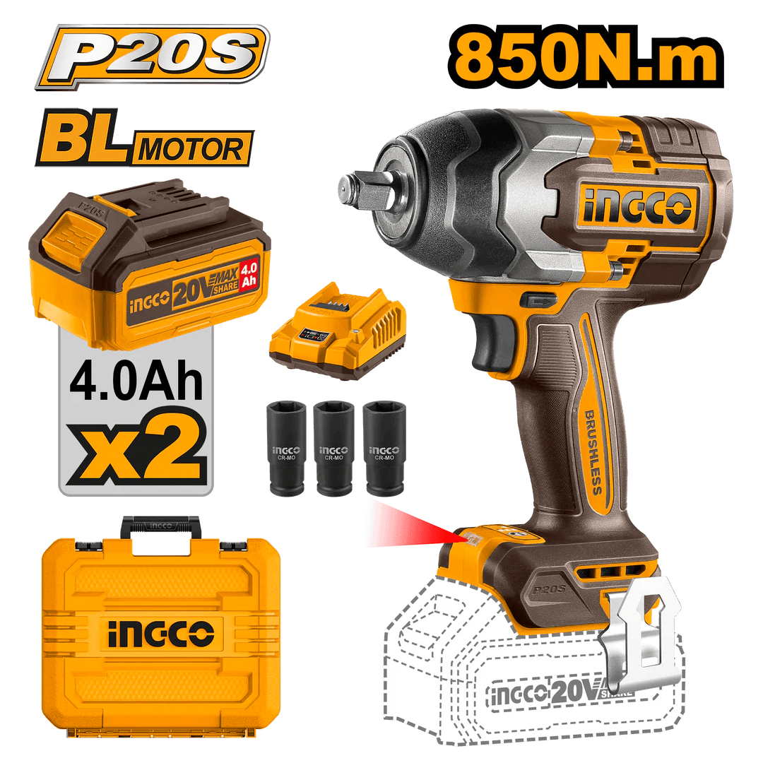 Ingco Cordless impact wrench CIWLI2085