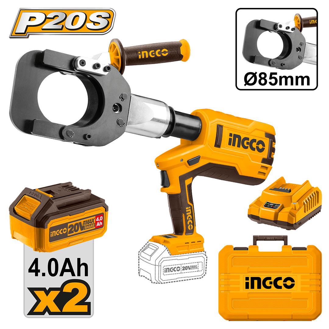 Ingco Cordless hydraulic cable cutter CRCLI2002