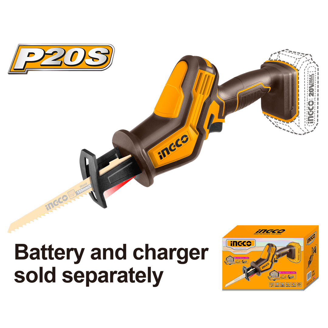 Ingco Cordless reciprocating saw CRSLI6508