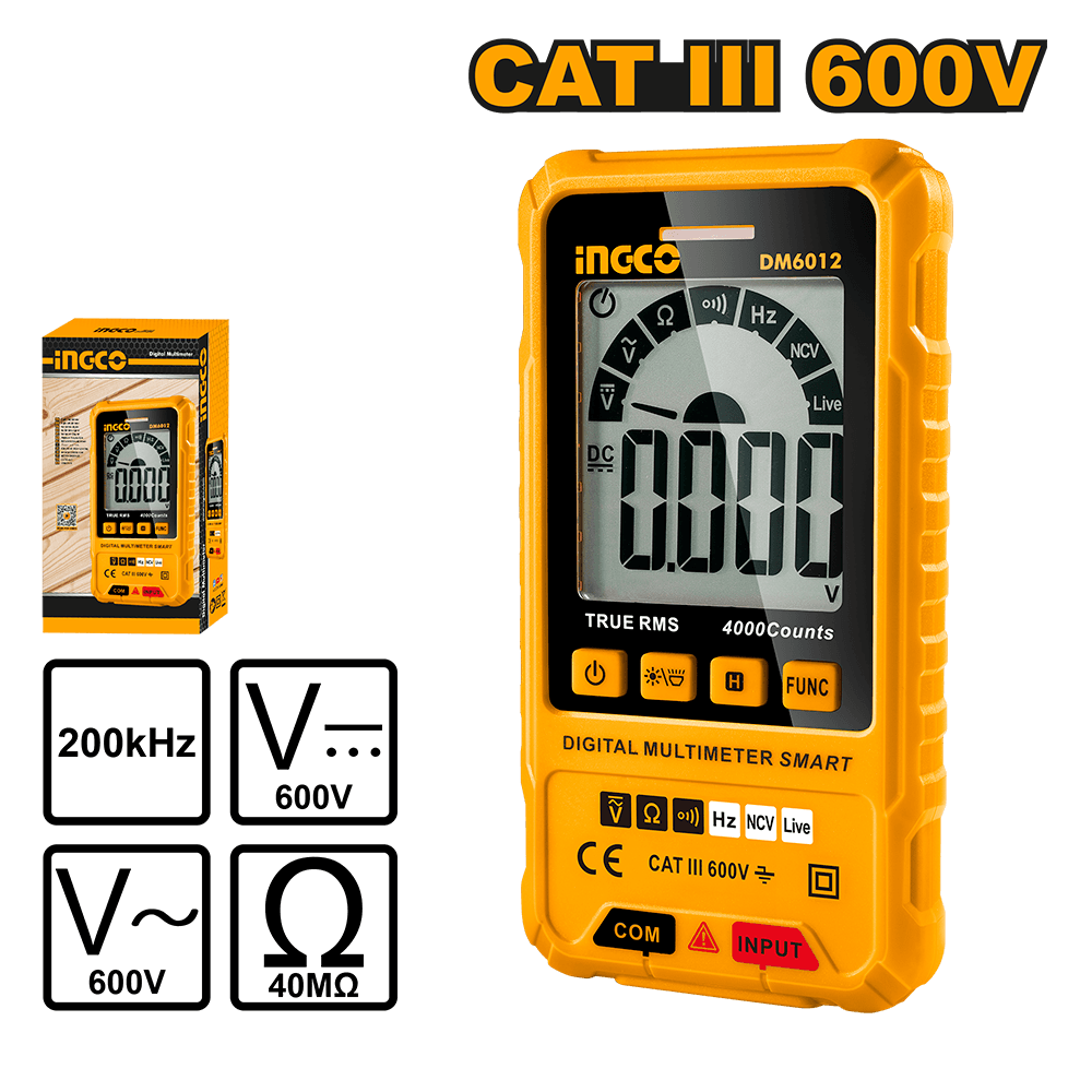 DM6012-1.png Ingco Digital multimeter DM6012 - Image 1
