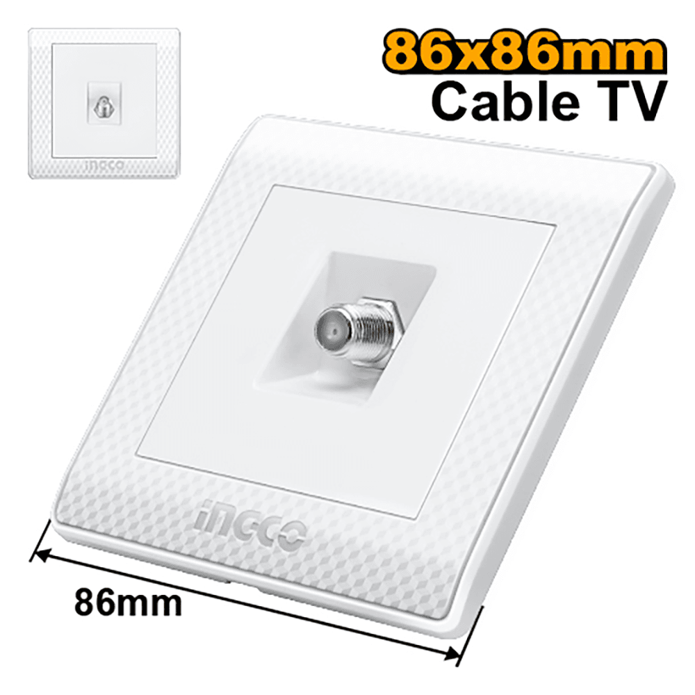 Ingco Cable TV Socket HESST401TV