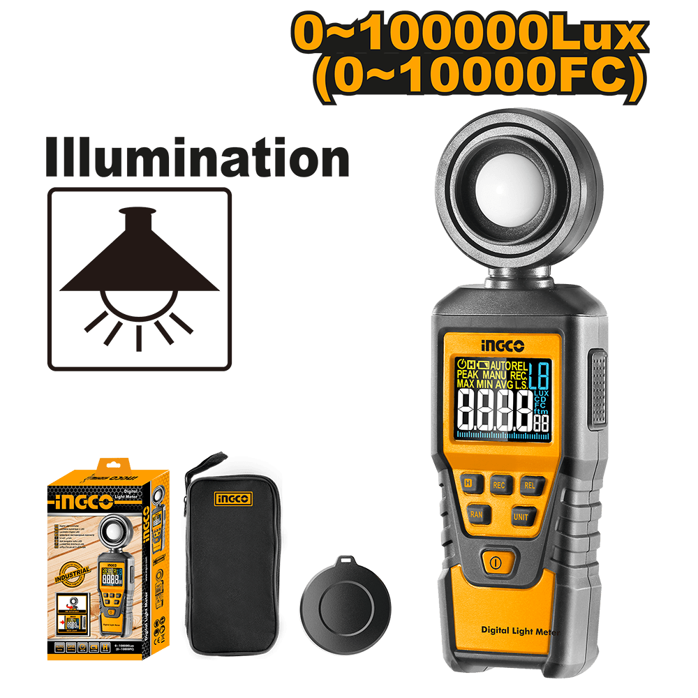 HETLU01.png Ingco Digital light?luxmeter HETLU01 - Image 1