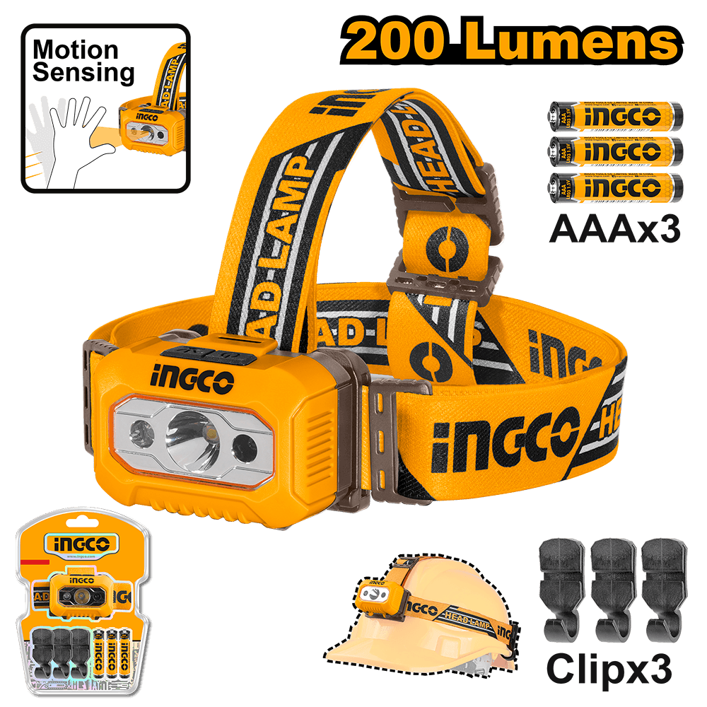 Ingco Headlamp HHL013AAA8