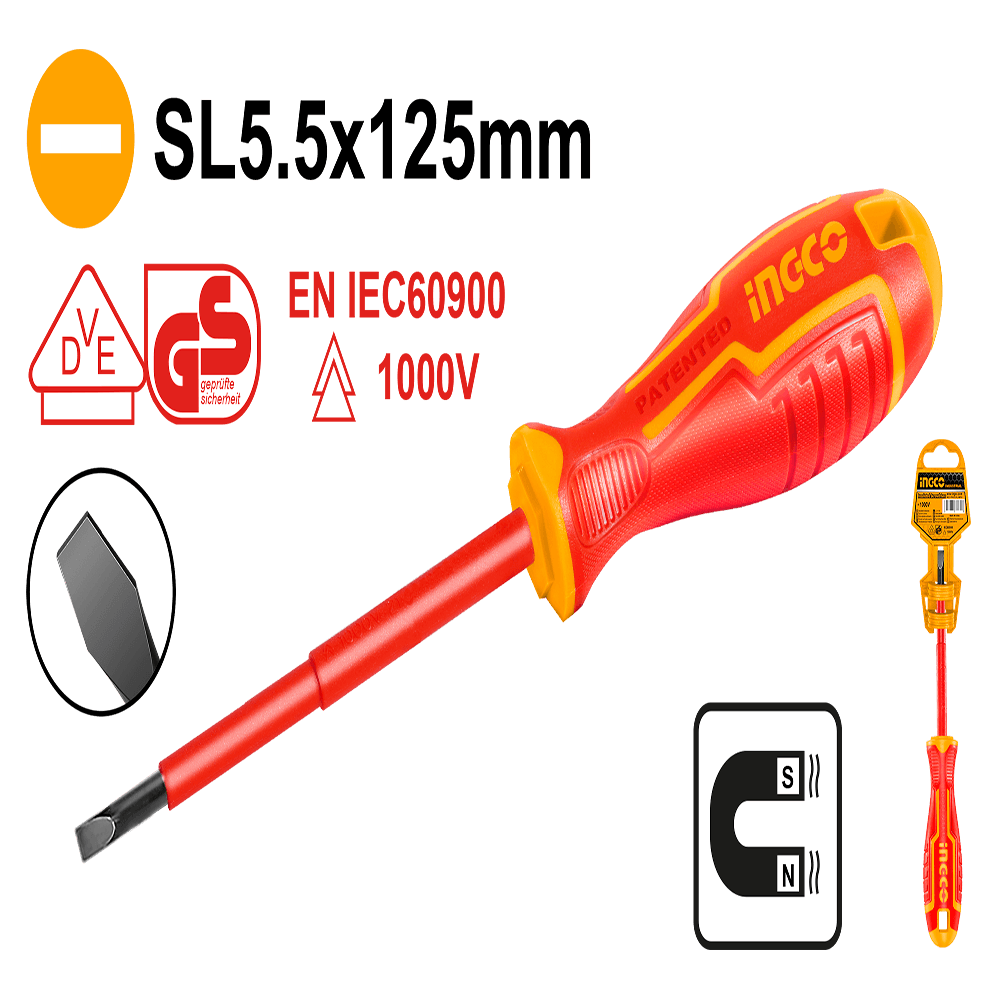 Ingco Insulated screwdriver HISD815125