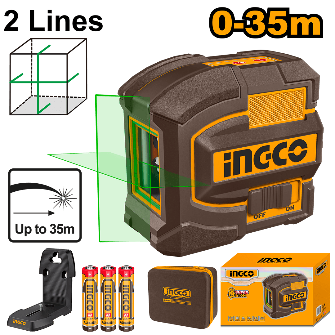 Ingco Self-leveling line laser HLL156601