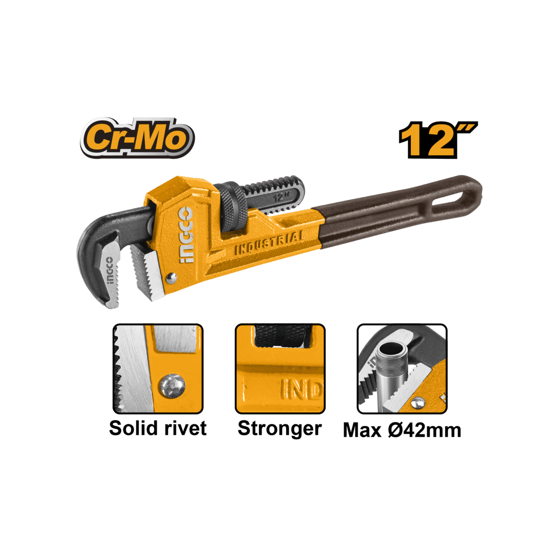 Ingco Pipe wrench HPW0812