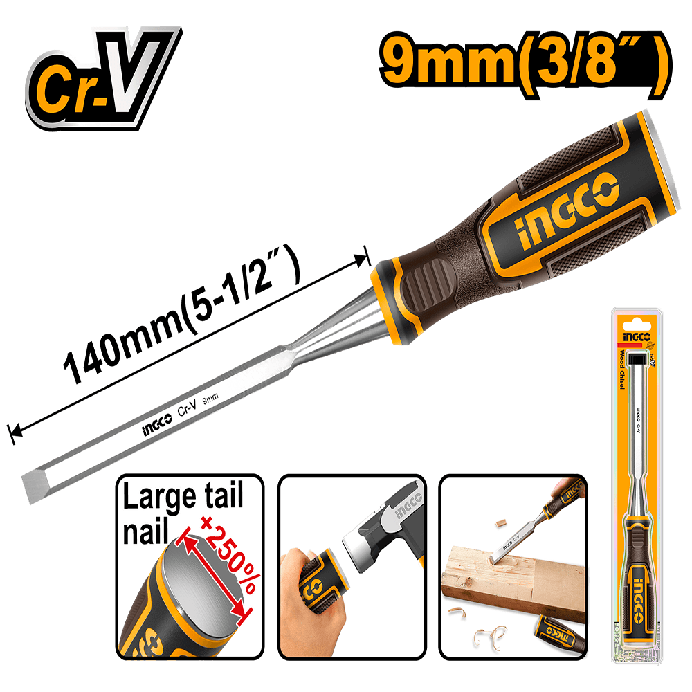 HWC0809.png Ingco Wood chisel HWC0809 - Image 1