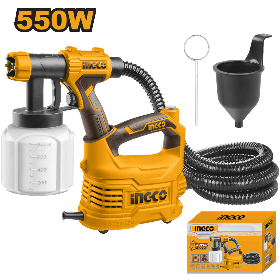 Ingco Hvlp Spray Gun 550W SPG5008