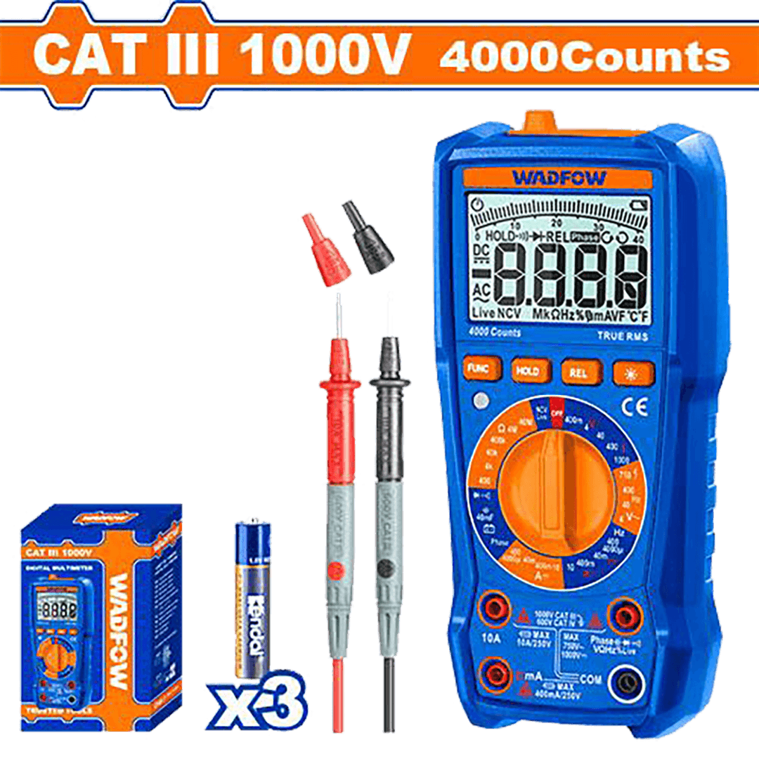 Wadfow Digital multimeter WDM2502