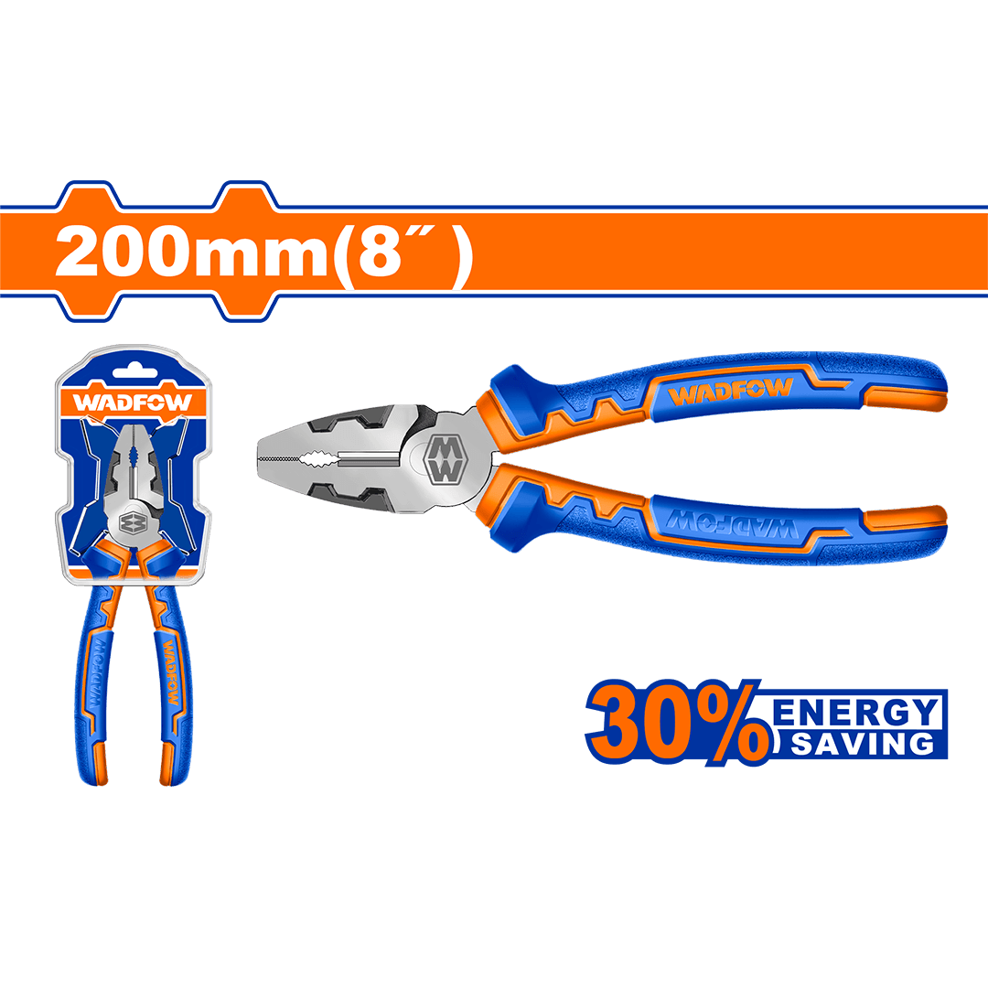 Wadfow High leverage combination pliers WPL1718