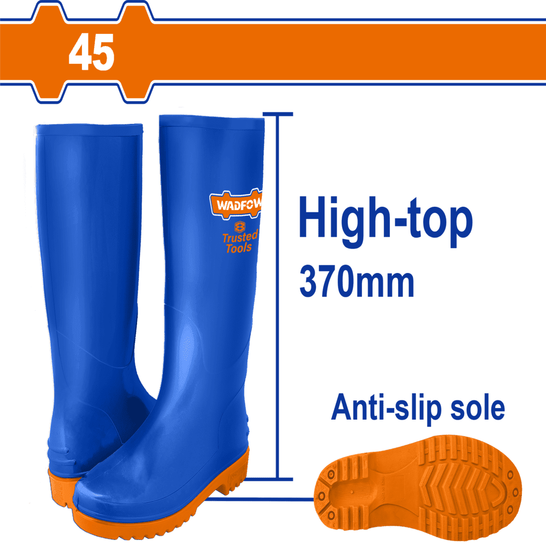 Wadfow Rain boots Size:45WRB1L45