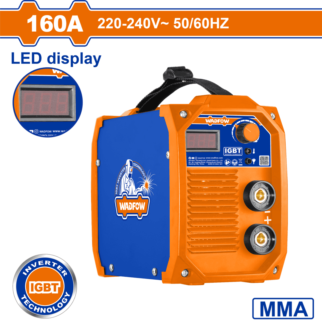 Wadfow Inverter MMA welding machine Output current: 15-160A WWD11601