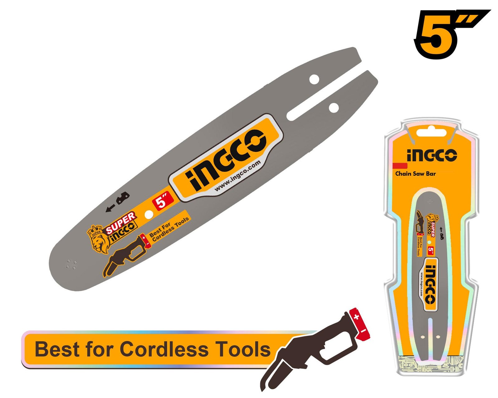 Ingco Chain saw bar AGSB50501