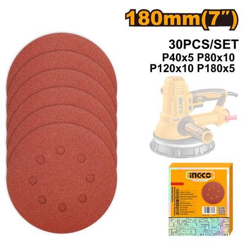 Ingco Sanding sheet for random orbital sander AKRS180030