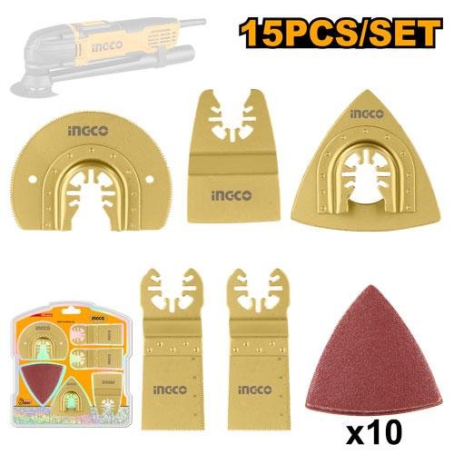 AKTMT1502.jpg Ingco Multi tool blade set AKTMT1502 - Image 1