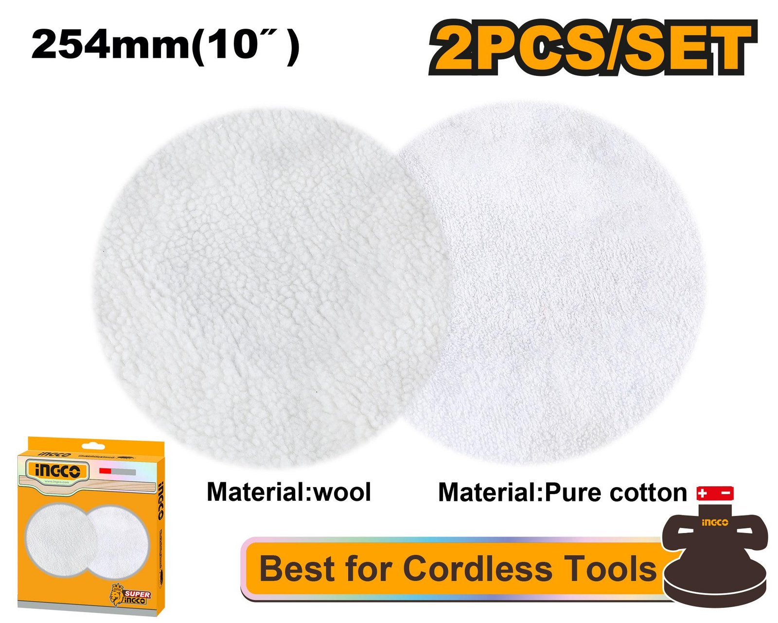 Ingco Polishing and cleaning set APP25402