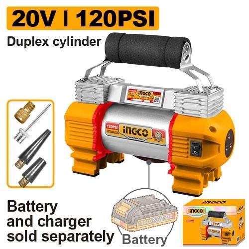 Ingco Cordless auto air compressor CACLI2026