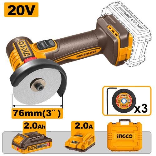 Ingco Cordless mini cut-off tool CAGLI207625