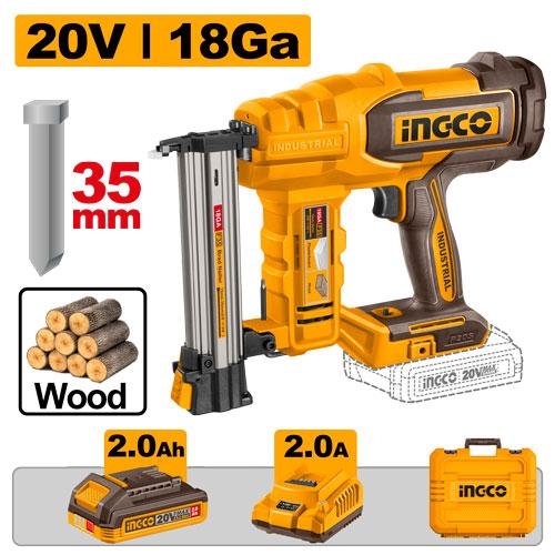 Ingco Cordless brad nailer CBNLI2008