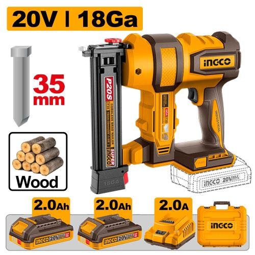 Ingco Cordless brad nailer CBNLI20686