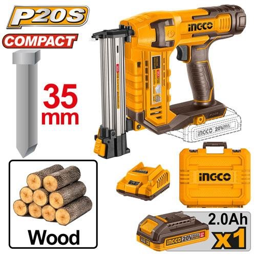 Ingco Cordless brad nailer CBNLI3508