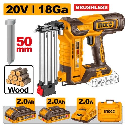 Ingco Cordless brad nailer CBNLI500857