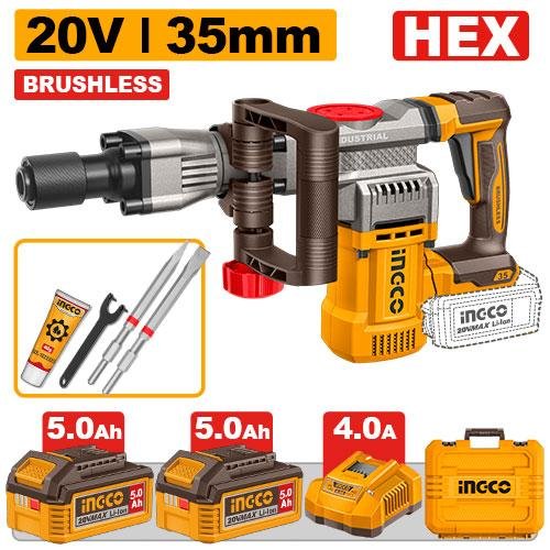 Ingco Cordless demolition breaker CDBLI203582
