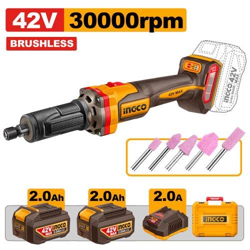 Ingco Cordless die grinder CDGLI42012