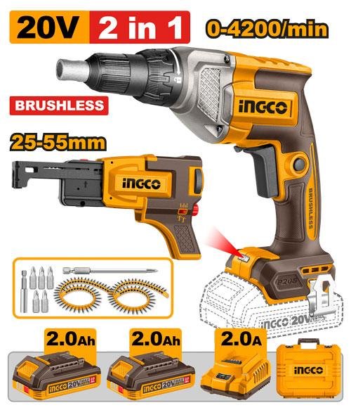 Ingco Cordless drywall screwdriver CDSLI204268