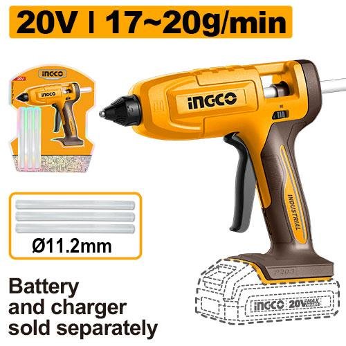 Ingco Cordless glue gun CGGLI2003