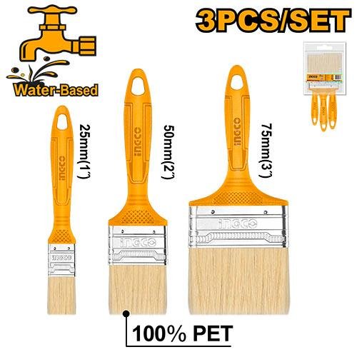 Ingco 3 Pcs paint brush set CHPTB7850302