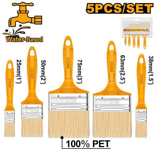 Ingco 5 Pcs paint brush set CHPTB7850502