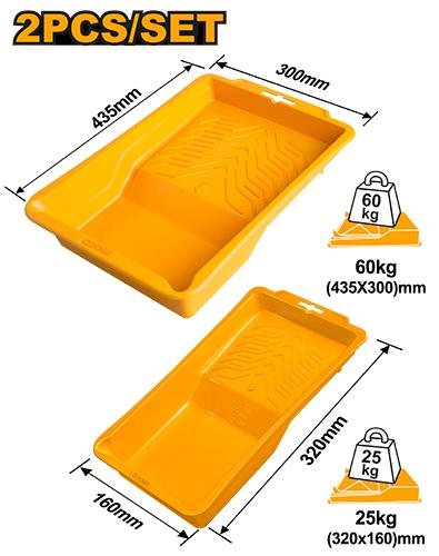 Ingco 2 Pcs paint tray set CHPTT435105