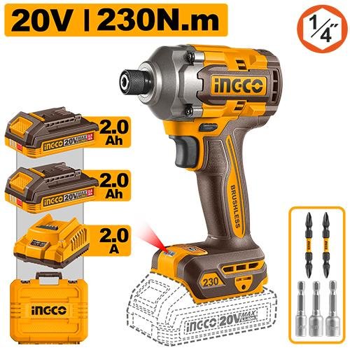 Ingco Cordless impact driver CIRLI2023
