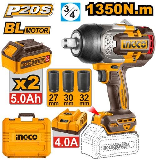 Ingco Cordless impact wrench CIWLI20135