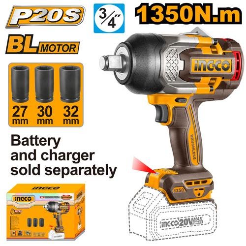Ingco Cordless impact wrench CIWLI201351