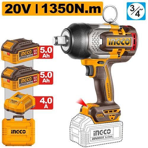 Ingco Cordless impact wrench CIWLI201356