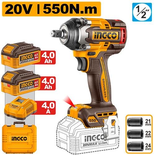 Ingco Cordless impact wrench CIWLI2055