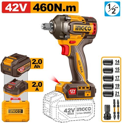 Ingco Cordless impact wrench CIWLI42461