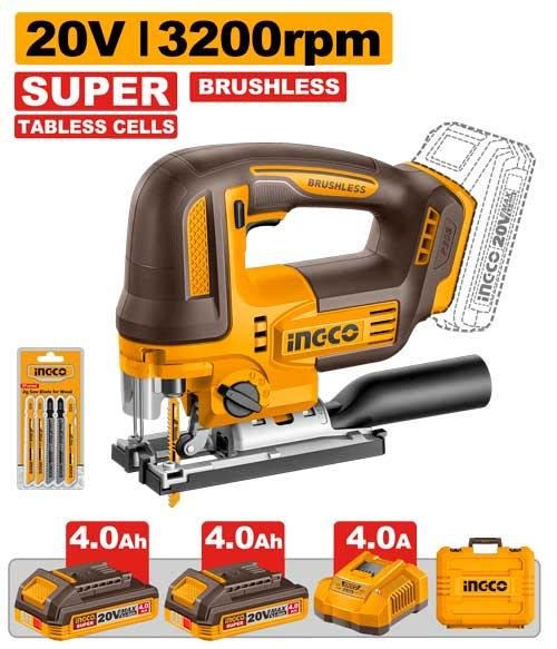 Ingco Cordless jig saw CJSLI13562