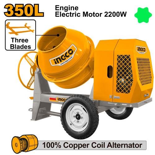 Ingco Electric concrete mixer CM906-1