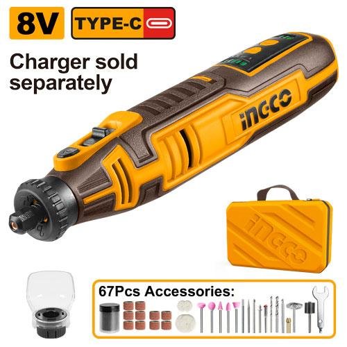 Ingco Cordless grinder CMGLI0801