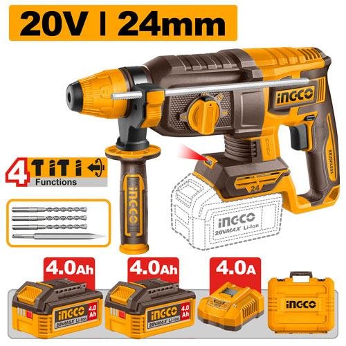 Ingco Cordless rotary hammer CRHLI202482