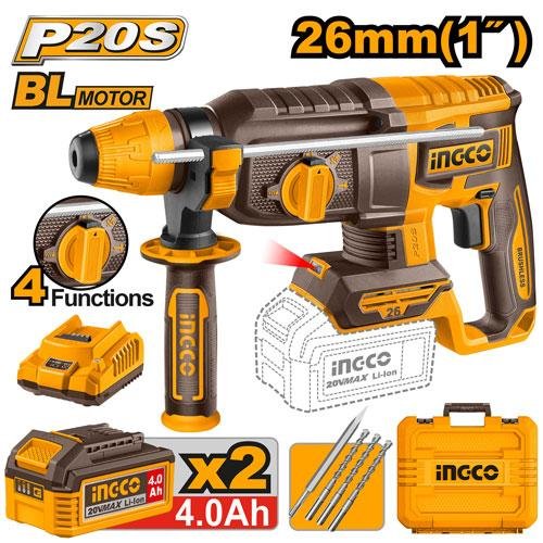 Ingco Cordless rotary hammer CRHLI202682