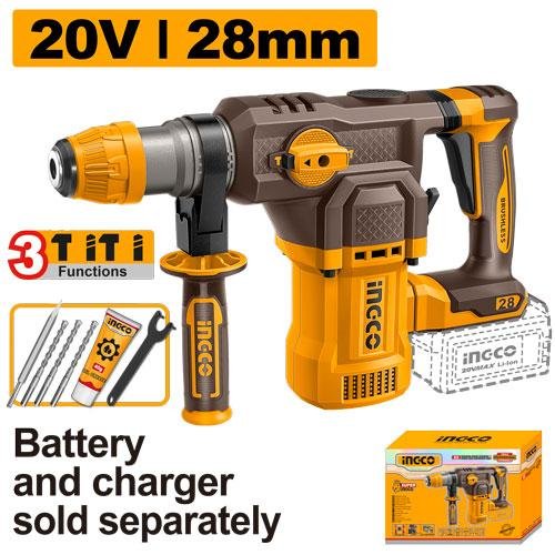 Ingco Cordless rotary hammer CRHLI20286