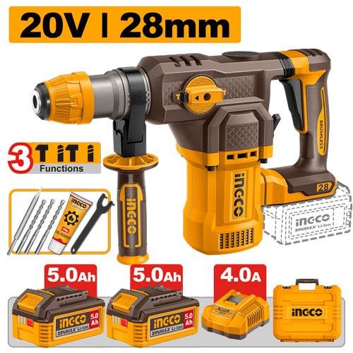Ingco Cordless rotary hammer CRHLI202862