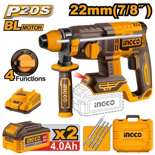 Ingco Cordless rotary hammer CRHLI212282