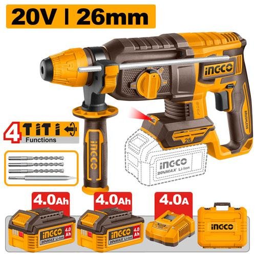 Ingco Cordless rotary hammer CRHLI262085